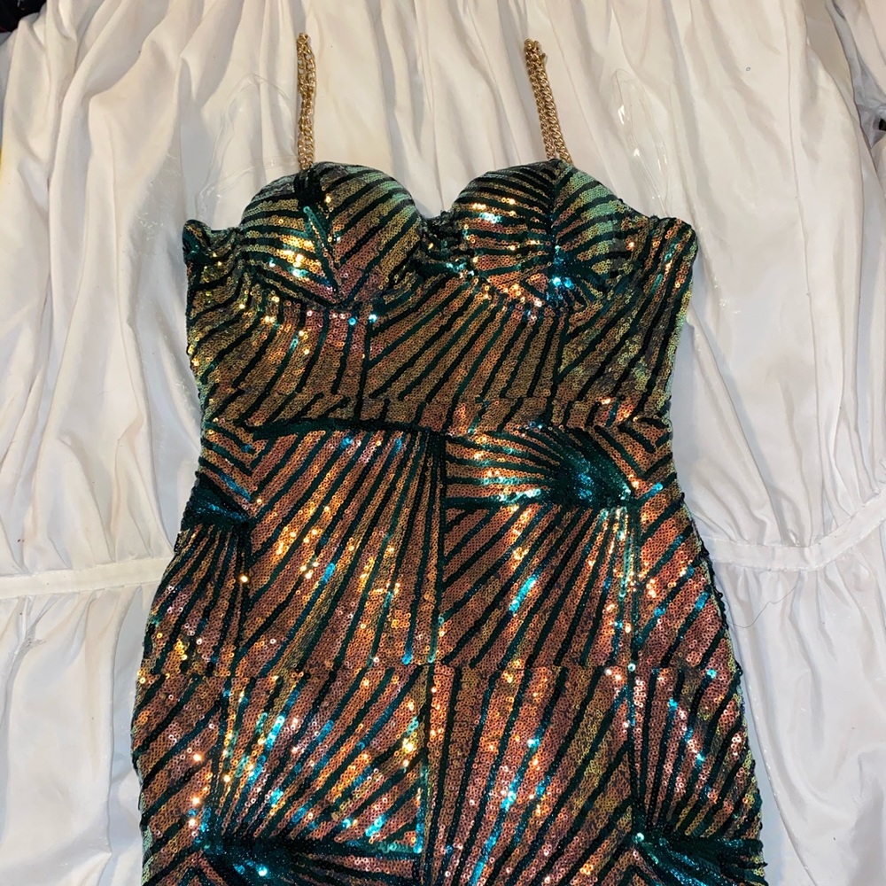 Glitter Sequin Dress